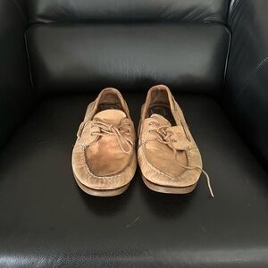 Sperry Tan Boat Shoes Comfortable USED